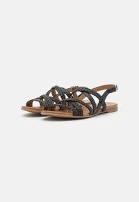Anna Field LEATHER - Sandaler - black