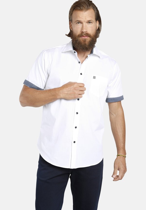 2 PACK - Hemd - weiß blau