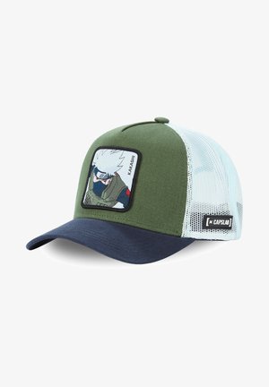 UNISEX NARUTO KAKASHI TRUCKER - Pet - kakashi khaki blue