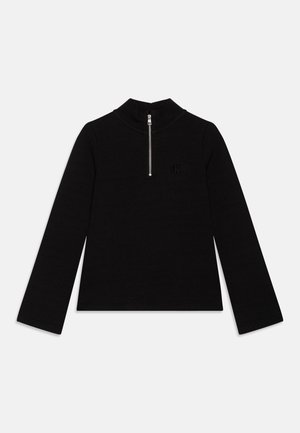 Top s dlouhým rukávem - black