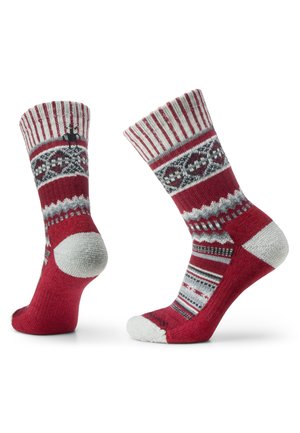 EVERYDAY COZY SNOWED IN  CREW  - Sportsocken - tibetan red