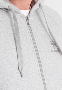 Hummel Sudadera con cremallera - grey
