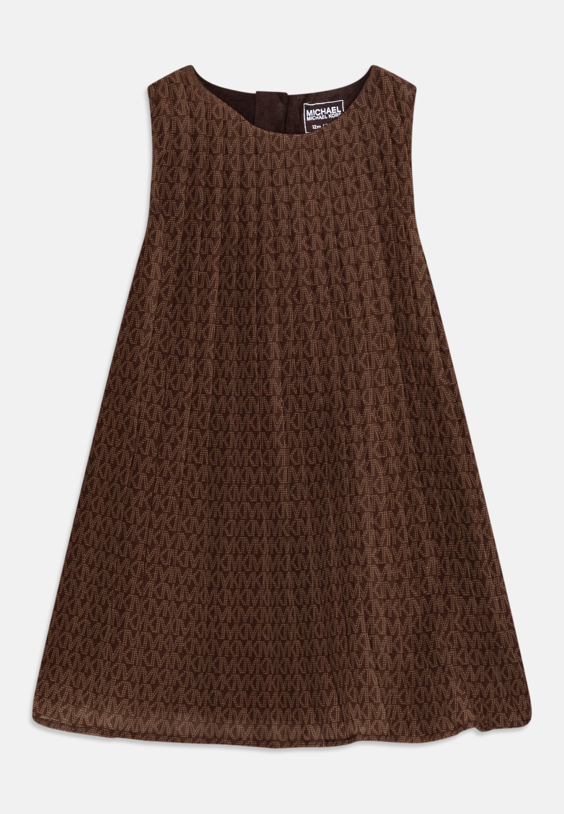brown michael kors dress