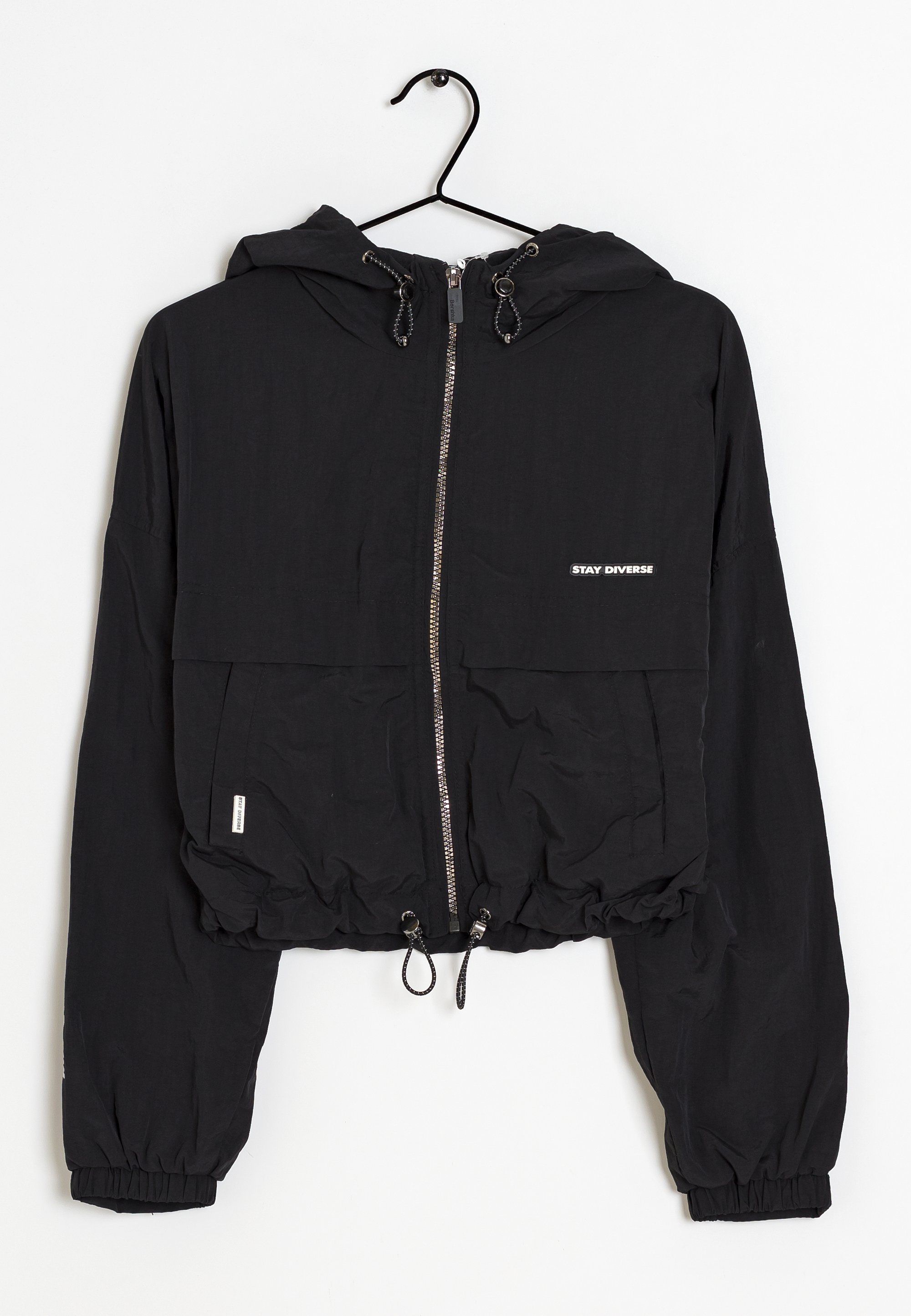 Bershka Light jacket black (Pre-owned) Zalando