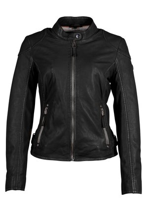 WFAIZA - Leren jas - black