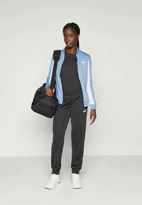 Puma ESSENTIAL CREW TEE - Športne majice - black