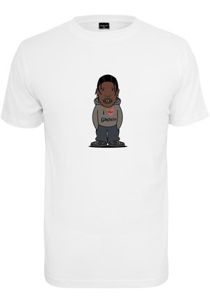 Mister Tee, TEXAS SKETCH - T-shirt imprimé - white