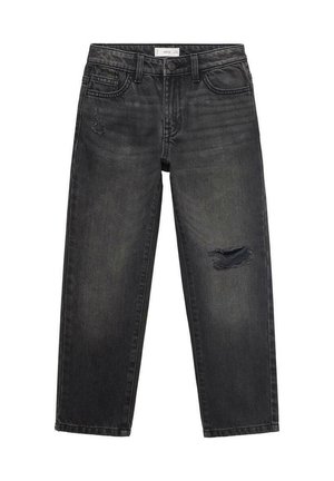 REGULAR - Straight leg jeans - black denim