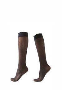 PATTERNED - Knee high socks - Blue