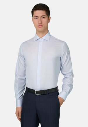 REGULAR FIT STRIPED - Chemise - light blue