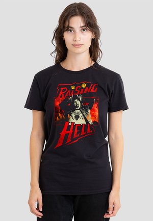 STRANGER THINGS EDDIE MUNSON RAISING HELL - T-Shirt print - black