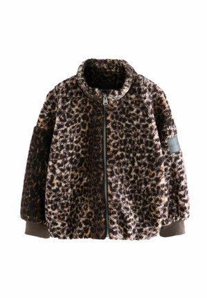 Fleecejacke - leopard