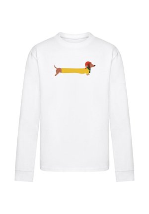 Langarmshirt - white