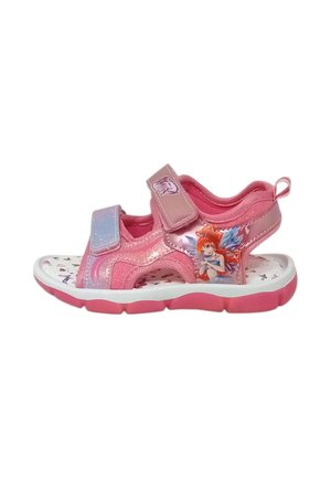 Disney, SANDALI - Scarpe primi passi - neon pink