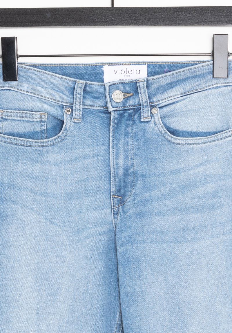 Violeta by Mango Vaqueros campana - blue/azul - (Segunda