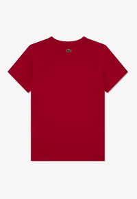 Lacoste PUFF TEE - T-shirts med print - red