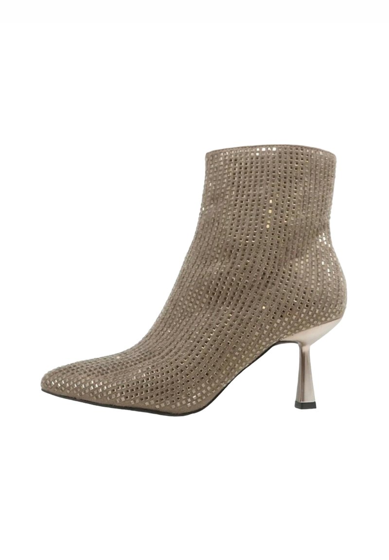 Keys MID CON STRASS - Stivaletti texani / biker - taupe