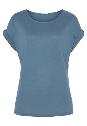 LASCANA, Basic T-shirt - blau