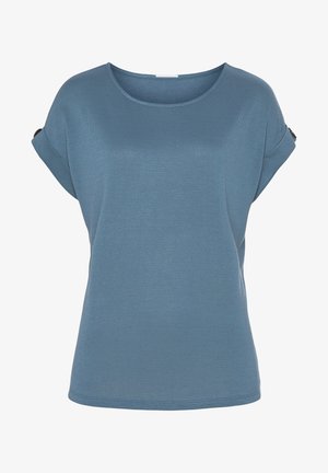 LASCANA, Basic T-shirt - blau