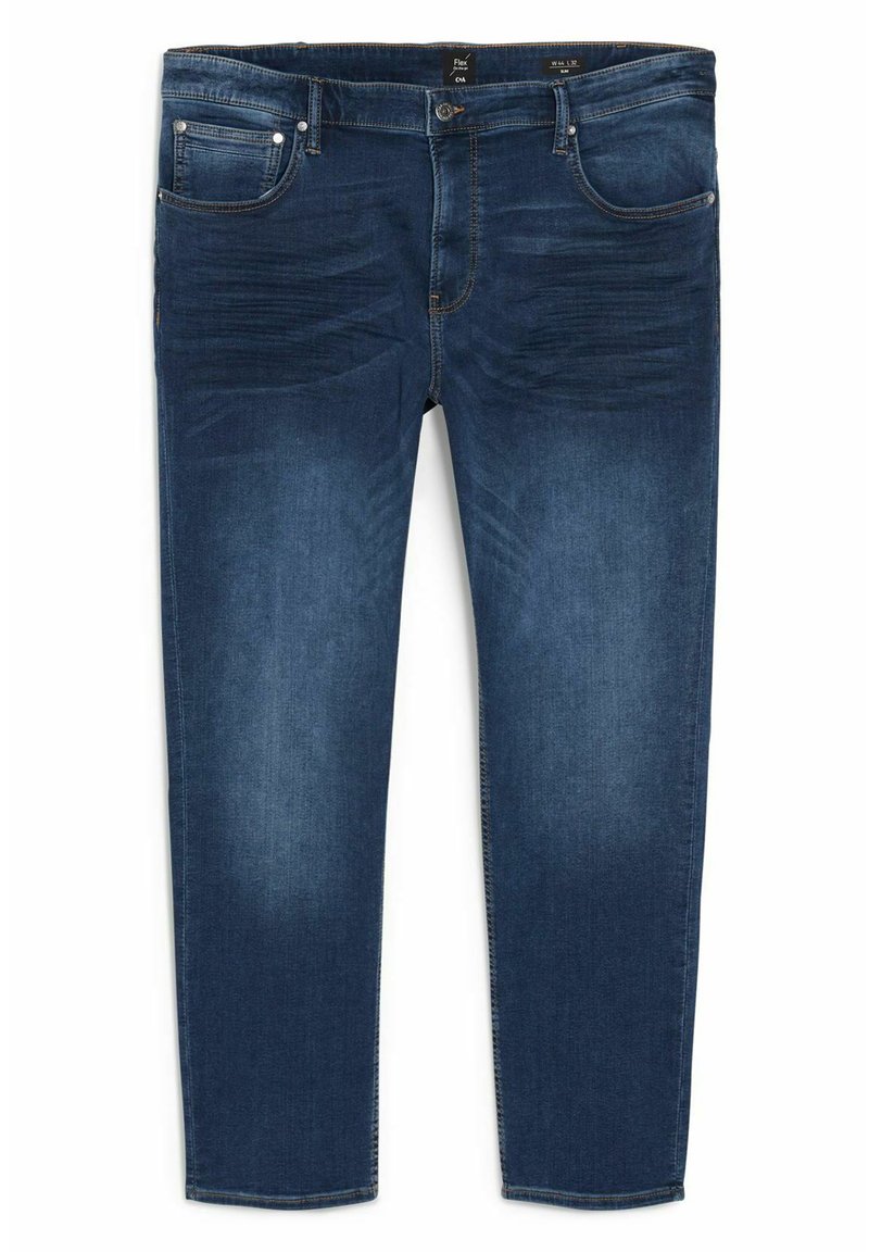 C&A Slim fit jeans donkerblauw denim