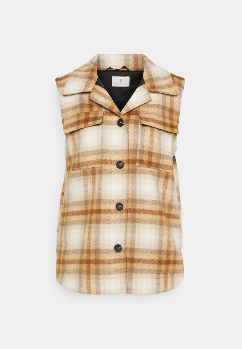 Kaffe Bodywarmer bruin