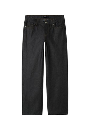 WIDE FIT - Flared Jeans - dark blue denim