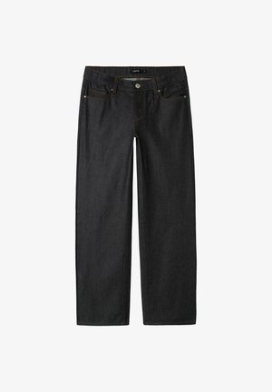 WIDE FIT - Kavbojke na trapez - dark blue denim
