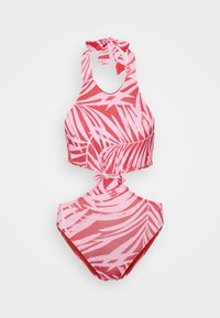 LEAF KNOT SWIMSUIT - Ujumistrikoo - red