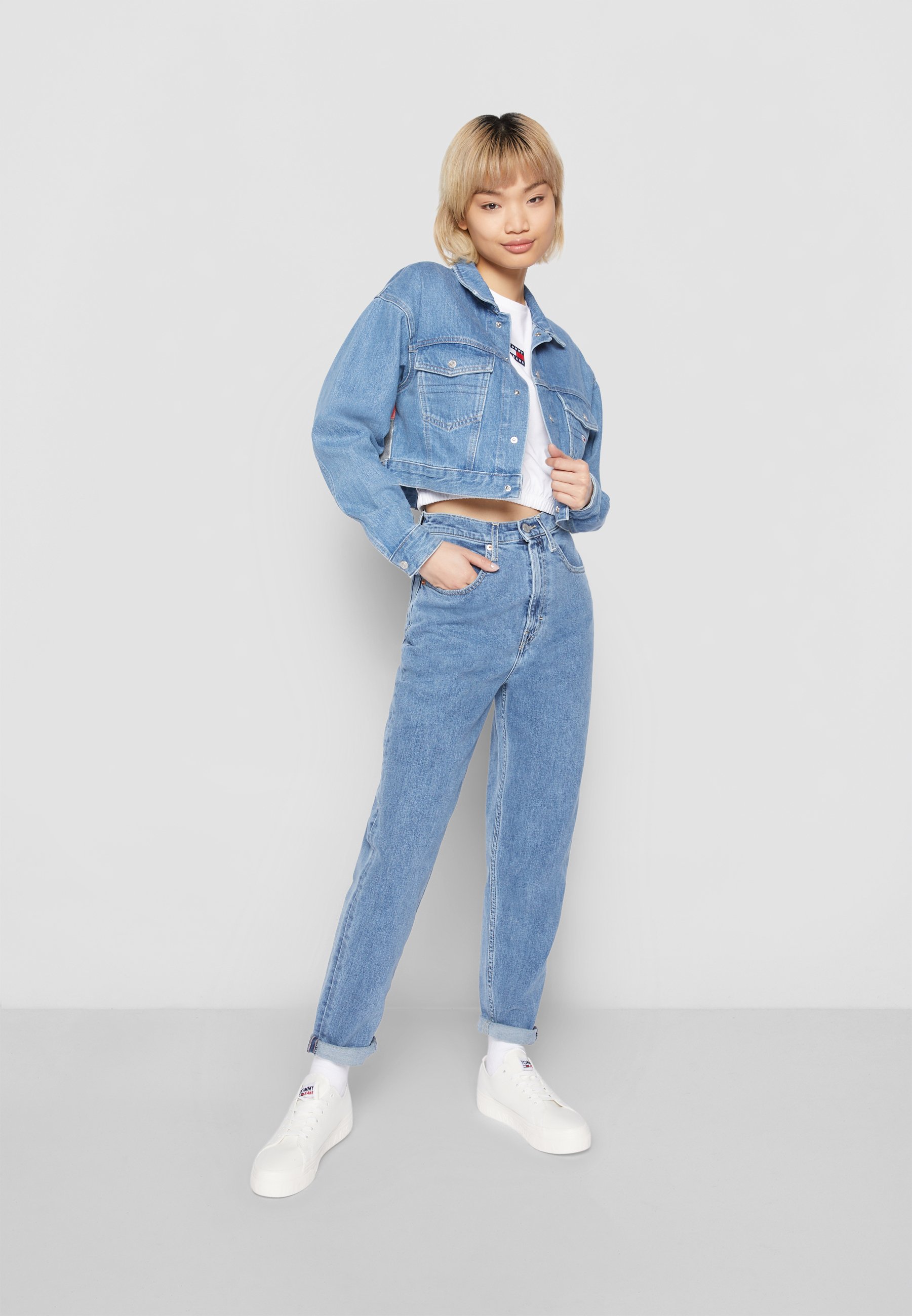 Tommy Jeans CROPPED TRUCKER JACKET 