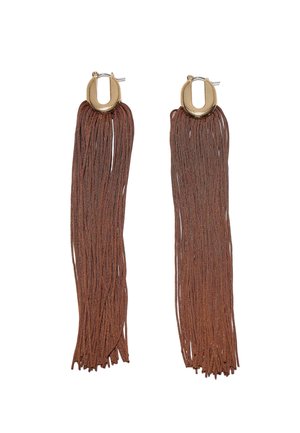 LONG FRINGE  - Boucles d'oreilles - gold-coloured