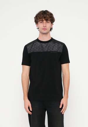 CREWNECK - T-shirt con stampa - black
