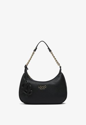 LIU JO, LIU JO SMALL HOBO BAG WITH CHARM - Bolso de mano - black