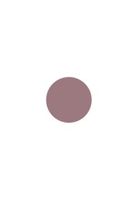Objet rond de couleur mauve adoucie sur fond blanc ; texture lisse sans motifs ni appareils visibles. Diamètre d'environ 10 cm.