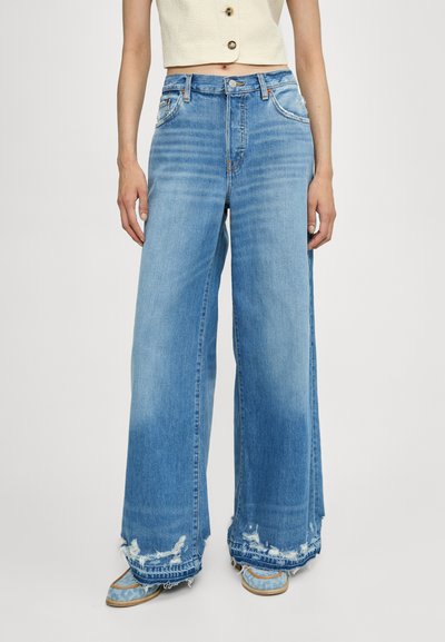 RE/DONE PALAZZO - Wide Leg - minerva