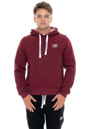 LEONE 1947, MAN HOODY SOFT BASIC - Sweat à capuche - rhubarb