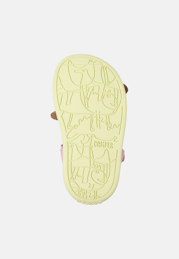 BICHO  - Sandals - rosa gelb3