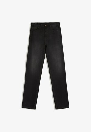 Bershka, - Jeansy Straight Leg