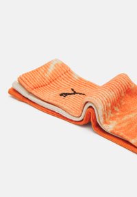 Puma PRINTED CREW UNISEX 3 PACK - Träningssockor - orange