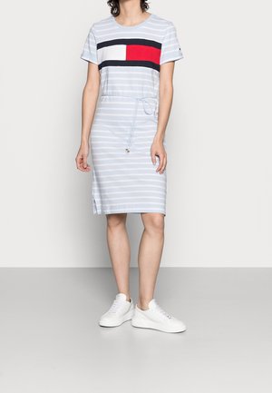 Jerseykleid - light blue