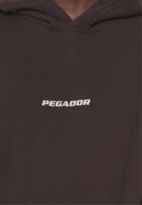 Pegador COLNE LOGO HOODIE - Majica s kapuljačom - washed oak brown