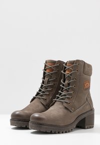 Dockers by Gerli Šněrovací kotníkové boty - light grey