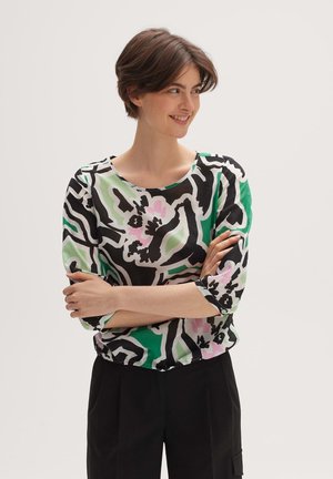 LANGARM FU INTENSE - Blouse - tulip green