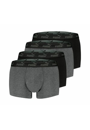 EVERYDAY 4ER PACK - Boxer Briefs - black/grey