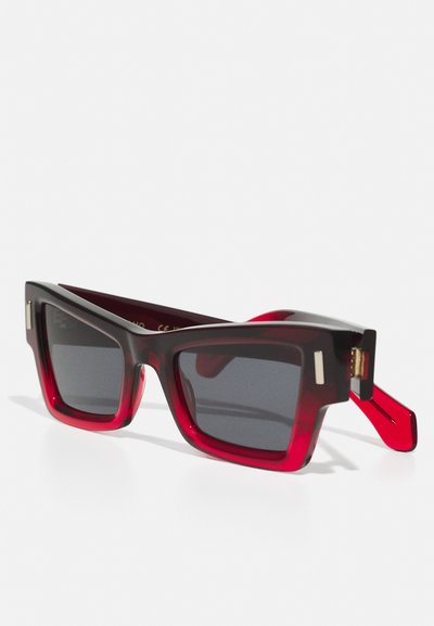 FERRAGAMO UNISEX - Solbriller - transparent dark red