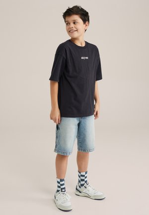 SALTY DOG - Potiskana majica - black