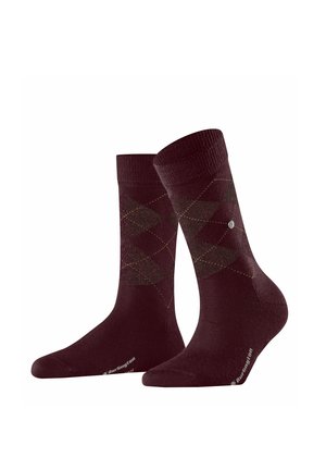 MARYLEBONE LUREX - Sokken - dark red