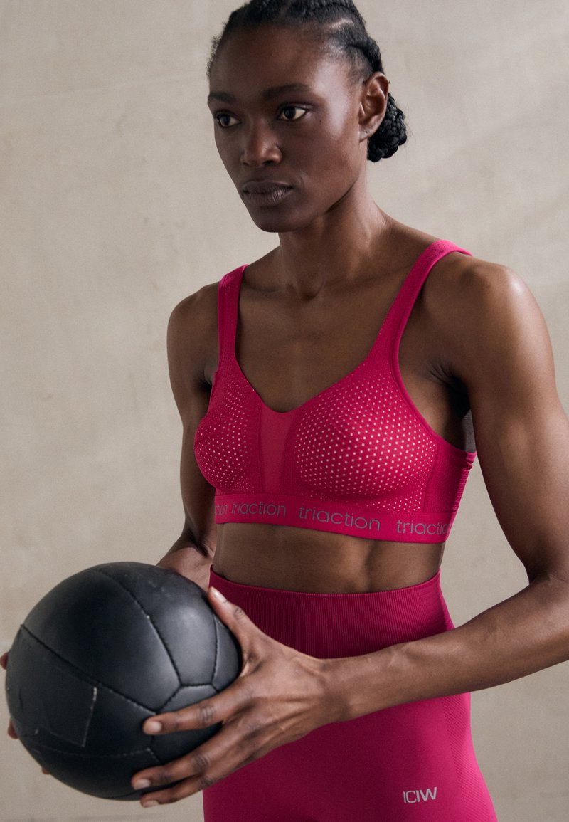 triaction by Triumph - ENERGY LITE NON-WIRED - Reggiseno sportivo con sostegno elevato - pink, Ingrandire