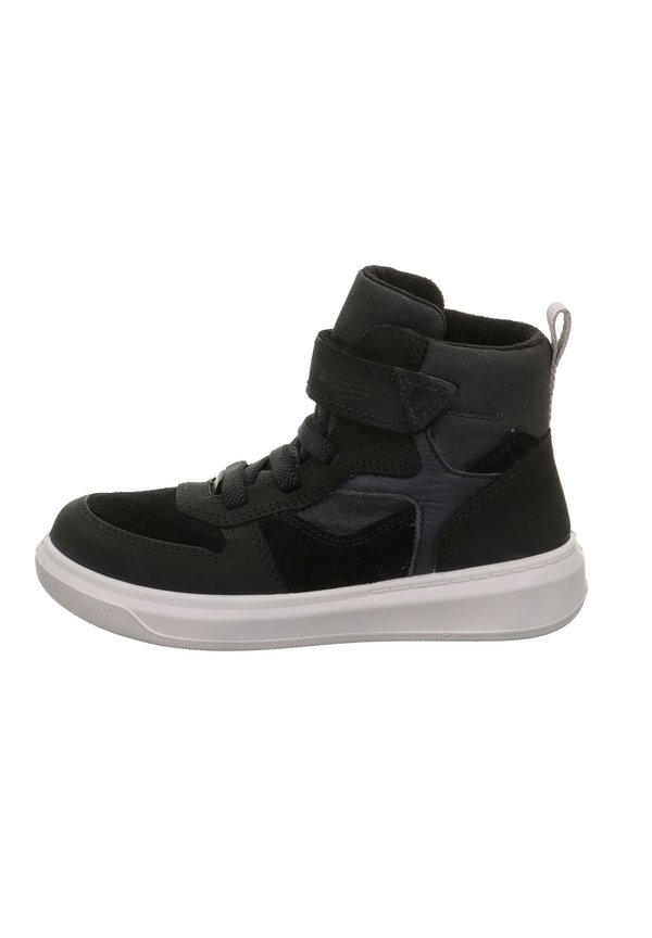 COSMO – Schnürstiefelette – schwarz grau