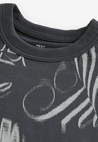 Next T-shirt med print - slate grey
