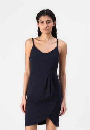 VICLARA STRAP SHORT DRESS - Iltapuku - night sky